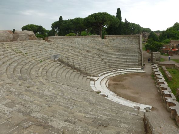 Amfiteatern i Ostia Antica