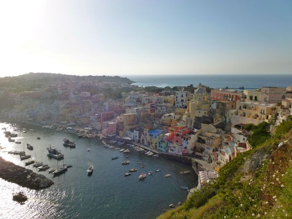 Fiskehamnen i Procida