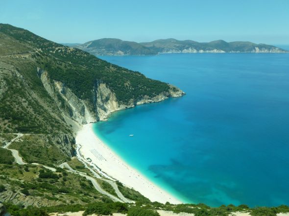 Bussutfärd på Kefallonia