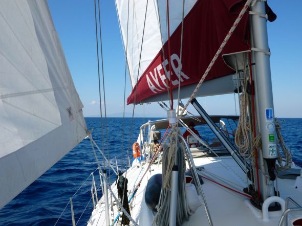 Härlig segling från Poros till Kythnos