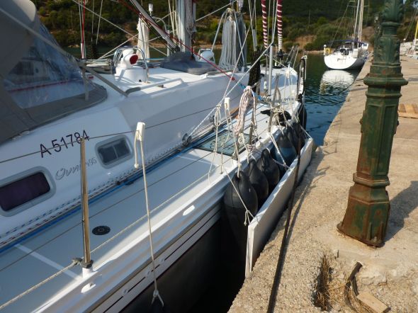 Fenderplanka av en dörr