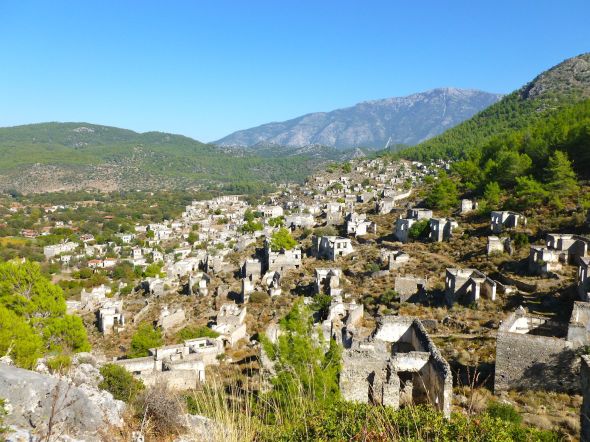 Den övergivna staden Kaya Koy