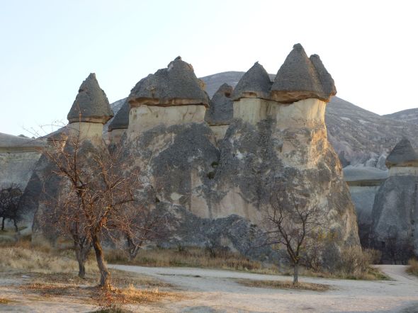 Fairy chimneys, jordpelare