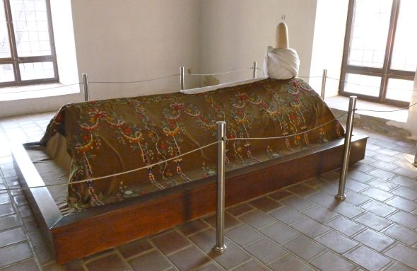 Celaleddin Karatays grav i Karatay Madrasah i Konya