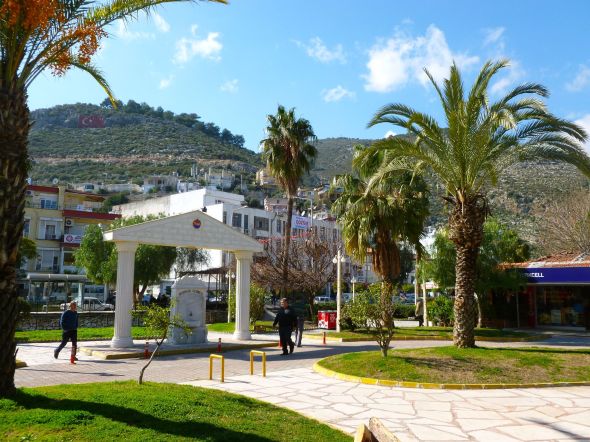 Park i Finike centrum