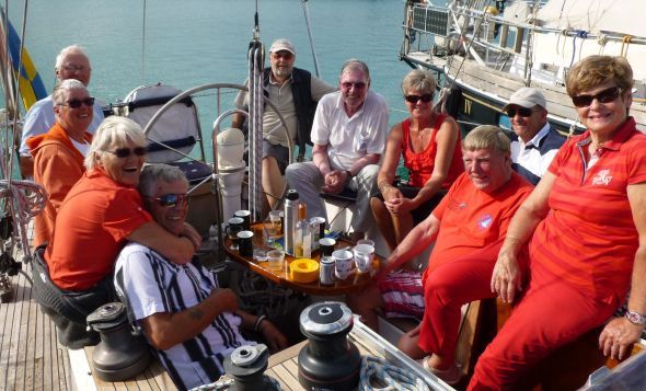 Första maj hos Anders och Birgitta