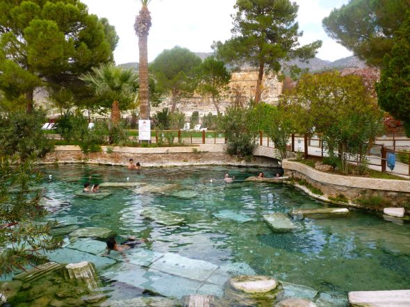 Cleopatras bad i Hierapolis