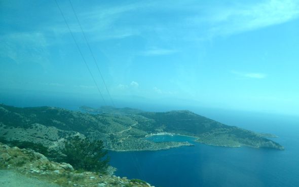 Panormitisviken von oben