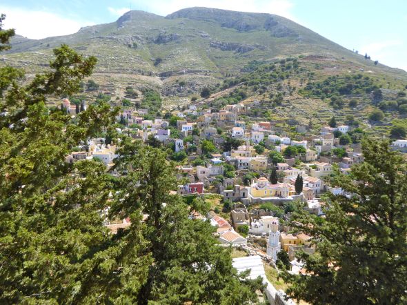 Vidunderlig utsikt från borgen