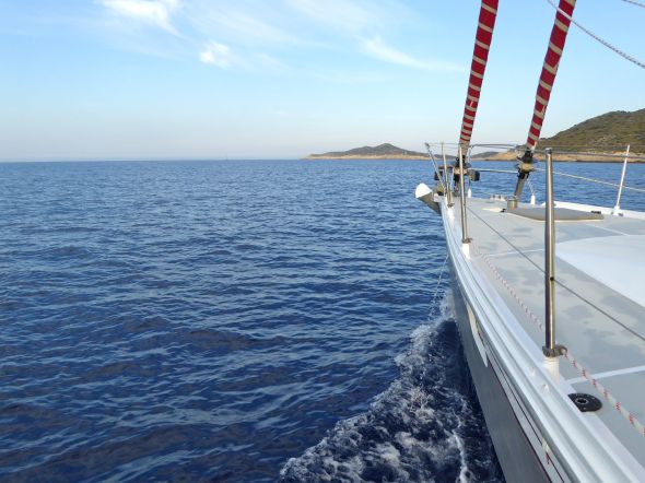 Vindfattigt, men watermakern går