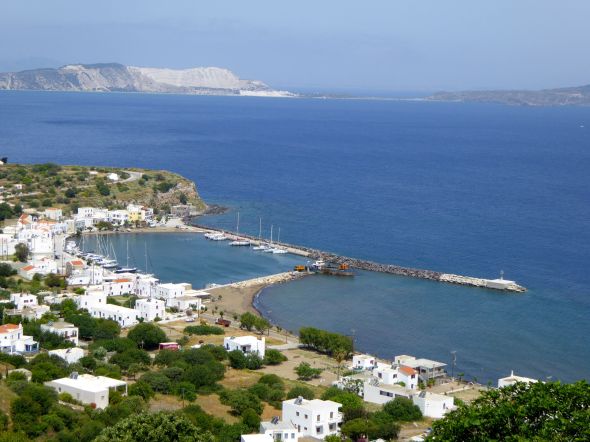 Utsikt över hamnen i Pali