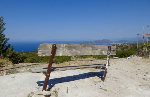 Klostret utsiktsbänk