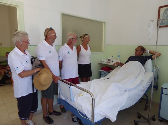 Besök på hospitalet