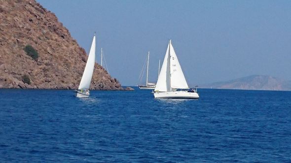 Målgång på Patmos1